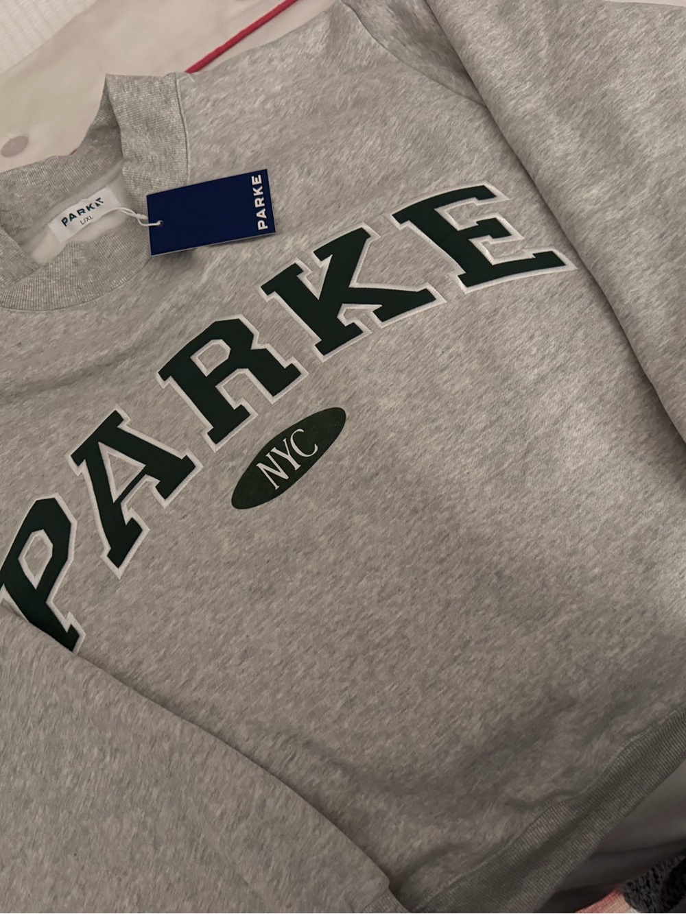 Parke NYC Exclusive Grey Sweatshirt
